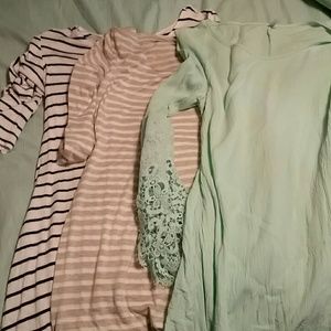 3 Pinkblush tunics
